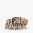 Load image into Gallery viewer, 34 HERITAGE | Elastic Belt | Beige Multi - Brothers Clothing Co.