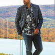 Load image into Gallery viewer, AU NOIR | Long Sleeve Shirt | Rosarugosa Navy