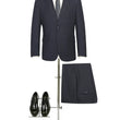 Load image into Gallery viewer, RENOIR | Slim Fit Suit | Navy Plaid 242-13SL RENOIR