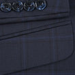 Load image into Gallery viewer, RENOIR | Slim Fit Suit | Navy Plaid 242-13SL RENOIR