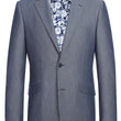 Load image into Gallery viewer, RENOIR | Slim Fit Pattern Suit | *Blue Grey Neat 242-16SL RENOIR
