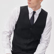 Load image into Gallery viewer, MATINIQUE | Breck Waistcoat | Black Matinique