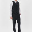 Load image into Gallery viewer, MATINIQUE | Breck Waistcoat | Black Matinique