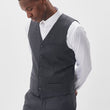 Load image into Gallery viewer, MATINIQUE | Breck Waistcoat | Forged Iron Matinique