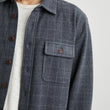 Load image into Gallery viewer, RAILS | Alder | Navy Jaspe Check - Brothers Clothing Co.