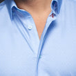 Load image into Gallery viewer, AU NOIR | Long Sleeve Shirt | Alexander NDL Light Blue AU NOIR