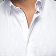 Load image into Gallery viewer, AU NOIR | Long Sleeve Shirt | Alexander NDL White/Fuchsia AU NOIR