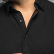 Load image into Gallery viewer, AU NOIR | Long Sleeve Shirt | Alexander SLD Black Au Noir