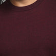 Load image into Gallery viewer, AU NOIR I Merino Wool Sweater I Marini Burgundy - Brothers Clothing Co.