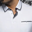 Load image into Gallery viewer, AU NOIR | Polo | Mercury White AU NOIR