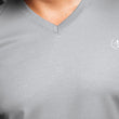 Load image into Gallery viewer, AU NOIR | T-Shirt V-Neck | Michael Light Grey AU NOIR