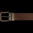 Load image into Gallery viewer, CEINTURE RÉVERSIBLE | STRAUSS BRASS, noir-brun AU NOIR
