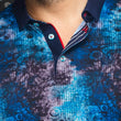Load image into Gallery viewer, AU NOIR | Polo | Nunez Black/Royal Au Noir