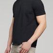 Load image into Gallery viewer, PURE & SIMPLE | Slub Jersey Crew Neck T-Shirt Black Pure & Simple