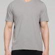 Load image into Gallery viewer, PURE & SIMPLE | Slub Jersey V Neck T-Shirt Monument Pure & Simple