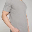 Load image into Gallery viewer, PURE & SIMPLE | Slub Jersey V Neck T-Shirt Monument Pure & Simple