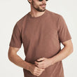 Load image into Gallery viewer, 34 HERITAGE | Slub Crew Neck Tee | Cappuccino 34 Heritage