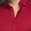 Load image into Gallery viewer, AU NOIR | Long Sleeve Shirt | Varenna Cabernet Au Noir