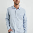 Load image into Gallery viewer, RAILS | Wyatt | Blue Melange - Brothers Clothing Co.