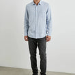 Load image into Gallery viewer, RAILS | Wyatt | Blue Melange - Brothers Clothing Co.
