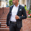 Load image into Gallery viewer, Blazer | LEONARDO, navy - AU NOIR