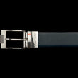 Load image into Gallery viewer, CEINTURE RÉVERSIBLE | DESOTO BRUSHED NICKLE, tan - navy - AU NOIR