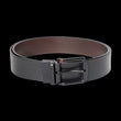 Load image into Gallery viewer, CEINTURE RÉVERSIBLE | STRAUSS BLACK, noir - brun - AU NOIR