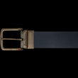 Load image into Gallery viewer, CEINTURE RÉVERSIBLE | STRAUSS BRASS, tan - navy - AU NOIR