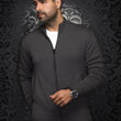 Load image into Gallery viewer, CHANDAIL DE LAINE MERINO | ESTEBAN, charcoal - AU NOIR