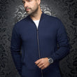 Load image into Gallery viewer, CHANDAIL DE LAINE MERINO | ESTEBAN, navy - AU NOIR