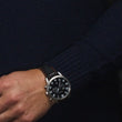Load image into Gallery viewer, CHANDAIL EN LAINE MÉRINOS | VOGAR, navy - AU NOIR