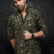 Load image into Gallery viewer, CHEMISE | ABERDEEN, Olive - AU NOIR