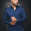 Load image into Gallery viewer, Chemise | ALEXANDER-NDL, navy - AU NOIR