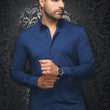 Load image into Gallery viewer, Chemise | ALEXANDER-NDL, navy - AU NOIR