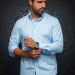 Load image into Gallery viewer, CHEMISE | ALEXANDER-SLD, Light-Blue - AU NOIR