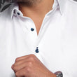 Load image into Gallery viewer, Chemise | ALEXANDER - SLD, white navy - AU NOIR