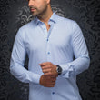 Load image into Gallery viewer, Chemise | ALEXANDER-STAR, blue - AU NOIR