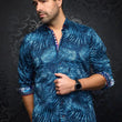 Load image into Gallery viewer, Chemise - ARECA, NAVY - AU NOIR