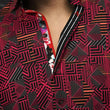 Load image into Gallery viewer, AU NOIR I Long Sleeve Dress Shirt I Arienzo Red Au Noir