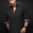 Load image into Gallery viewer, CHEMISE | ARLO, Black - AU NOIR