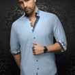 Load image into Gallery viewer, CHEMISE | ARLO, Light Blue - AU NOIR