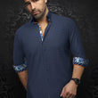 Load image into Gallery viewer, CHEMISE | ARLO, Navy - AU NOIR