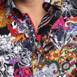 Load image into Gallery viewer, CHEMISE | BALZAR, Black Multi - AU NOIR