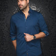 Load image into Gallery viewer, CHEMISE | CALDARA, Navy - AU NOIR
