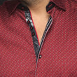 Load image into Gallery viewer, CHEMISE | CARELLI, Burgundy - AU NOIR