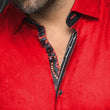Load image into Gallery viewer, CHEMISE | DOMINION, Red - AU NOIR