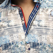 Load image into Gallery viewer, CHEMISE | EASTON, White Blue - AU NOIR