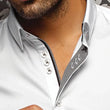Load image into Gallery viewer, AU NOIR I Long Sleeve Shirt I Ferre White Au Noir