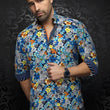 Load image into Gallery viewer, CHEMISE | FLORINA, Turquoise Multi - AU NOIR