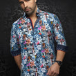 Load image into Gallery viewer, CHEMISE | GANDINI, Light Blue - AU NOIR